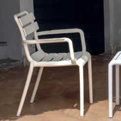 4 Sedie da Giardino in Polipropilene Resistente ai Raggi UV - Amarillis
