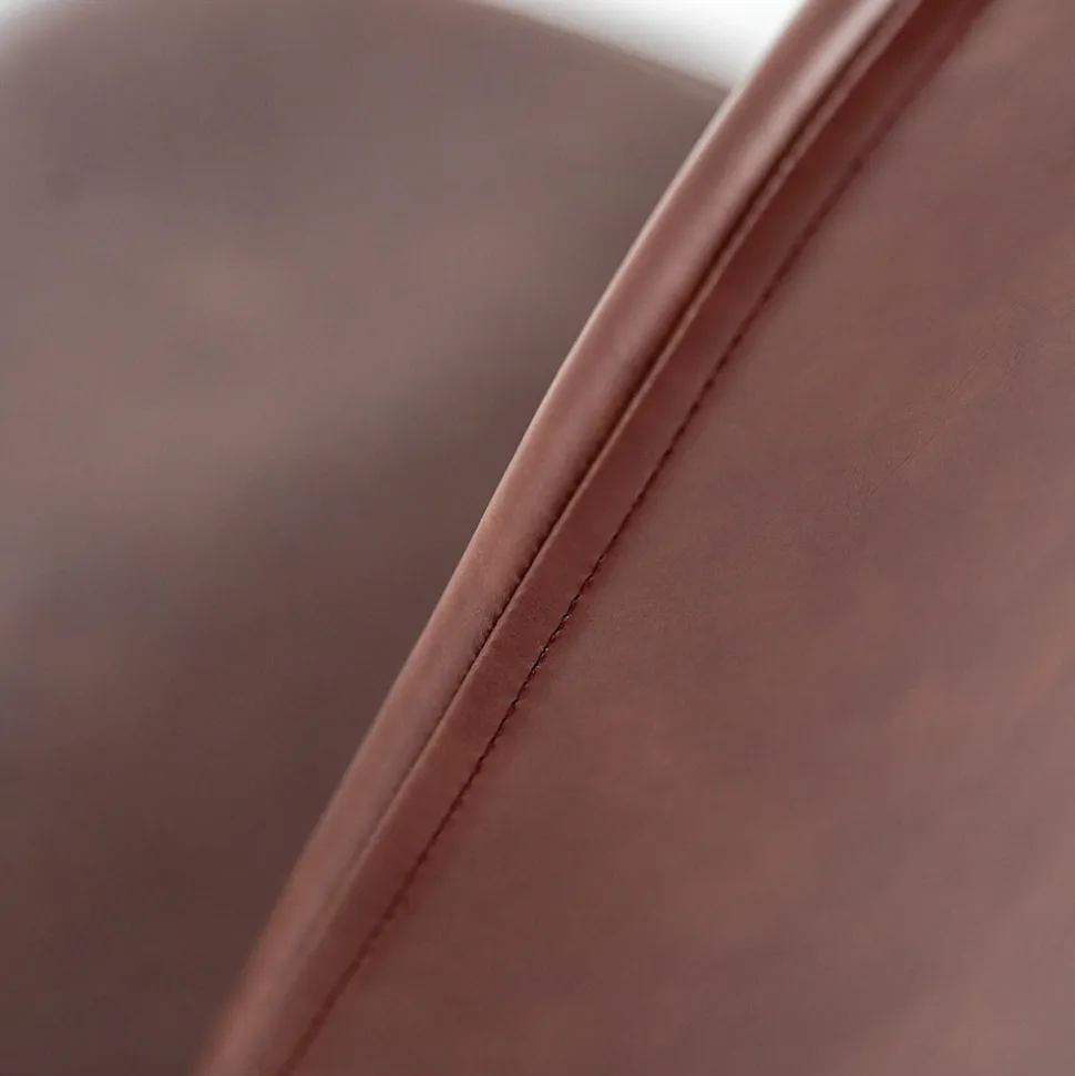 4 Sedie da Interno in Soft-touch di Diversi Colori e Gambe in Metallo - Hugo
