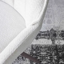 2 Sedie da Interno Metallo Bronzo Seduta Tessuto Bliss - Varen