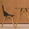 Sedie da Soggiorno o Cucina in Polipropilene e Legno - Faz Wood by Vondom
