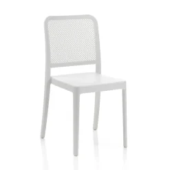 4 Sedie Indoor e Outdoor Impilabili in Polipropilene - Pavone