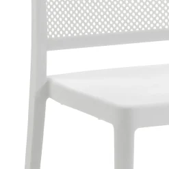 4 Sedie Indoor e Outdoor Impilabili in Polipropilene - Pavone