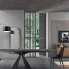 4 Sedie Moderne in Acciaio con Seduta in Velluto Imbottita Made in Italy – Nirvana