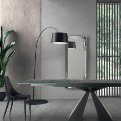 4 Sedie Moderne in Acciaio con Seduta in Velluto Imbottita Made in Italy – Nirvana