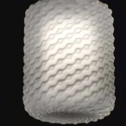 Selene Domino lampada a sospensione in vetro soffiato Ø21 H 27/140 cm