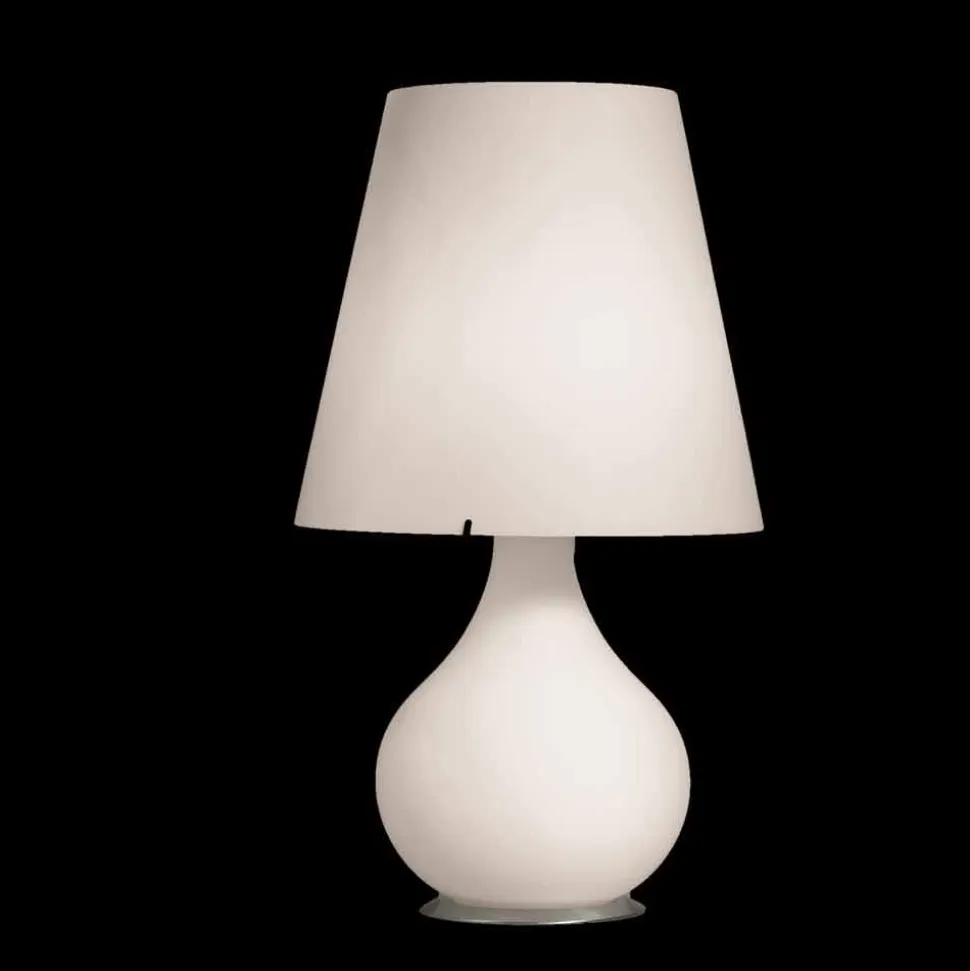 Selene Forever lampada da tavolo in vetro soffiato Ø41 H 72cm