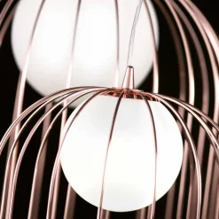 Selene Kluvì lampada da tavolo di design in vetro soffiato Ø54 H 70cm