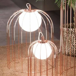 Selene Kluvì lampada da tavolo moderna in vetro soffiato Ø33 H41cm