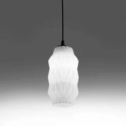 Selene Origami lampada a sospensione in vetro soffiato Ø16 H 30/140cm