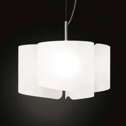 Selene Papiro lampada a sospensione made in Italy Ø46 x H 140 cm