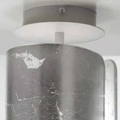 Selene Papiro lampada da soffitto in cristallo Ø15 H30cm,made in Italy