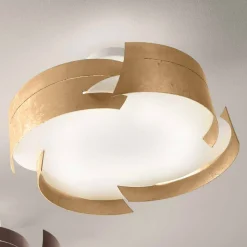 Selene Vultur plafoniera di design Ø59,5 H 25cm made in Italy