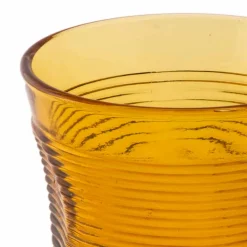 Servizio Bicchieri Acqua in Vetro Colorato 12 Pezzi Design Particolare - Sarabi