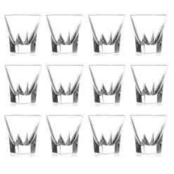 Servizio Bicchierini da Liquore in Cristallo Eco Colorato 12 Pz - Amalgama