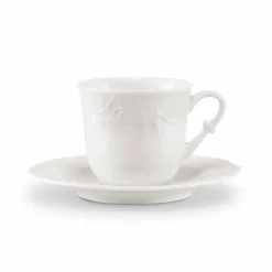 Servizio Completo da Colazione 22 Pezzi in Porcellana Bianca - Gimignano