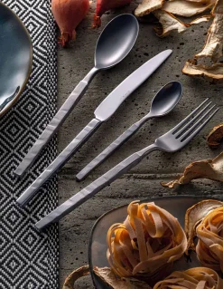 Servizio Completo Posate in Acciaio 24 Pezzi Design Made in Italy - Tricky