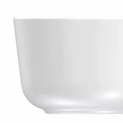 Servizio Coppette e Ciotola Design Moderno in Porcellana Bianca 7 Pezzi - Artico