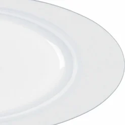 Servizio da Portata Moderno Bianco Porcellana Design Ovale 2 Pezzi - Telescopo