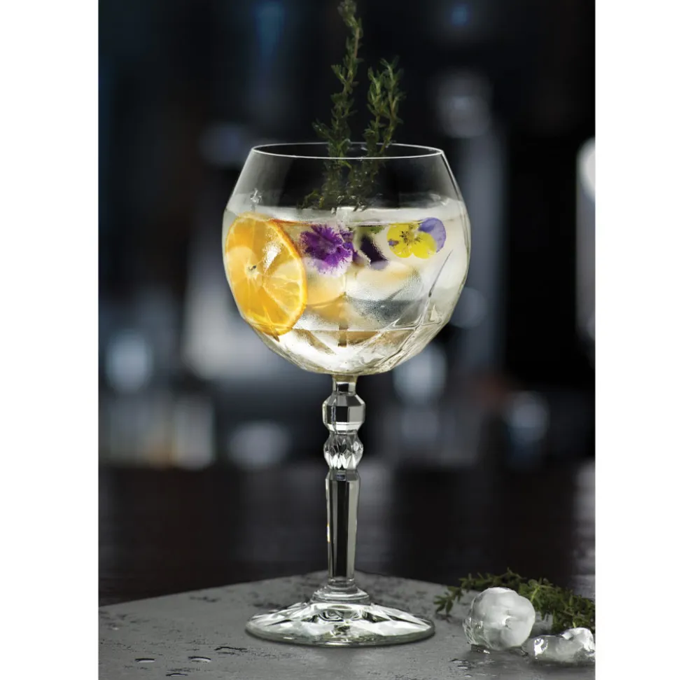 Servizio di Calici da Cocktail Gin Tonic in Eco Cristallo 12 Pz - Bromeo