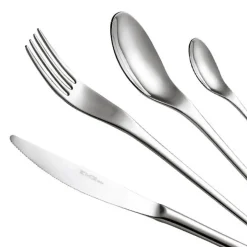 Servizio Posate Acciaio Inox Design Slanciato Orientale 24 Pz - Kimeno