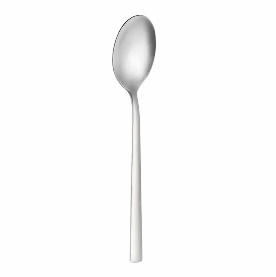 Servizio Posate in Acciaio Inox Sabbiato 24 Pezzi di Design Elegante - Ronfo
