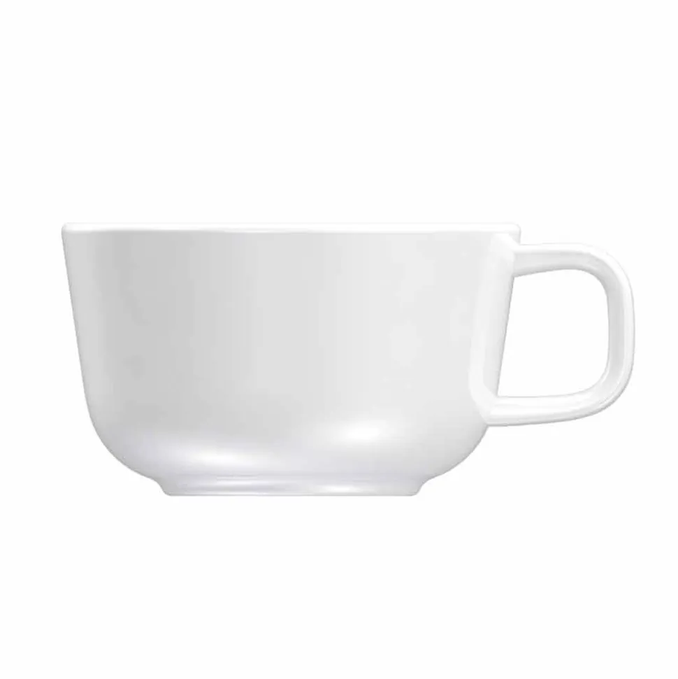 Servizio Tazza e Sottotazza, Teiera e Lattiera in Porcellana 14 Pezzi - Artico
