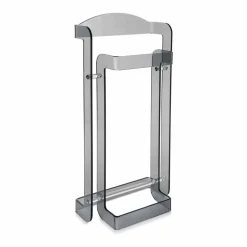 Servomuto moderno di design in plexiglass fumè Mose, made in Italy