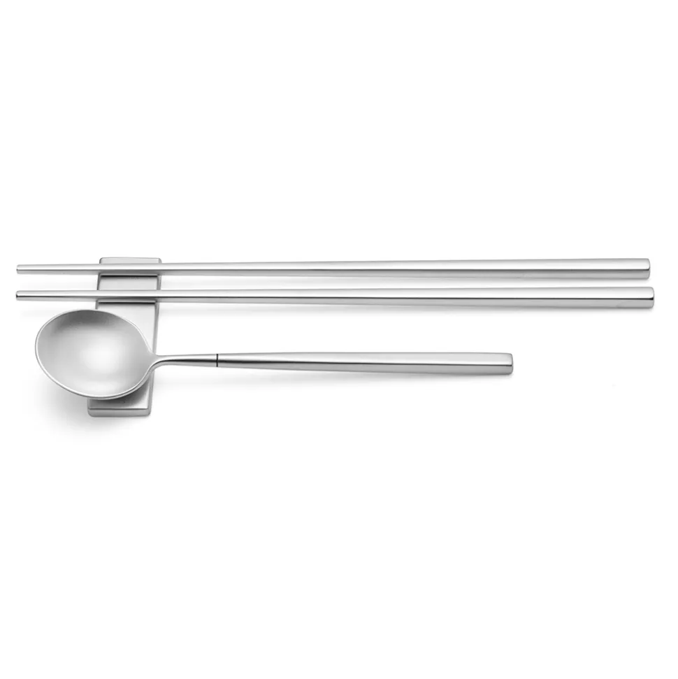 Set Composto da Cucchiaio Frutta, Bacchette e Poggia Posate - Osaka