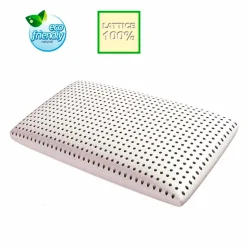 Set 2 cuscini 100% lattice anallergici e traspiranti Total Lattice