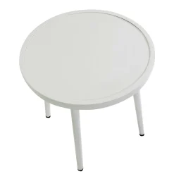 Set di 2 Poltrone con Tavolino in Alluminio di Diverse Finiture - Souvenir