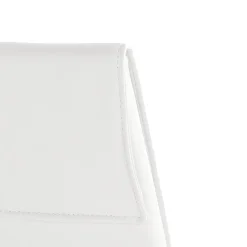 Set di 4 Sedie Rivestite in Pelle Sintetica Diverse Finiture - Uranio
