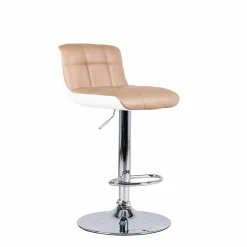 Set 2 sgabelli imbottiti di design, regolabili in altezza Ida
