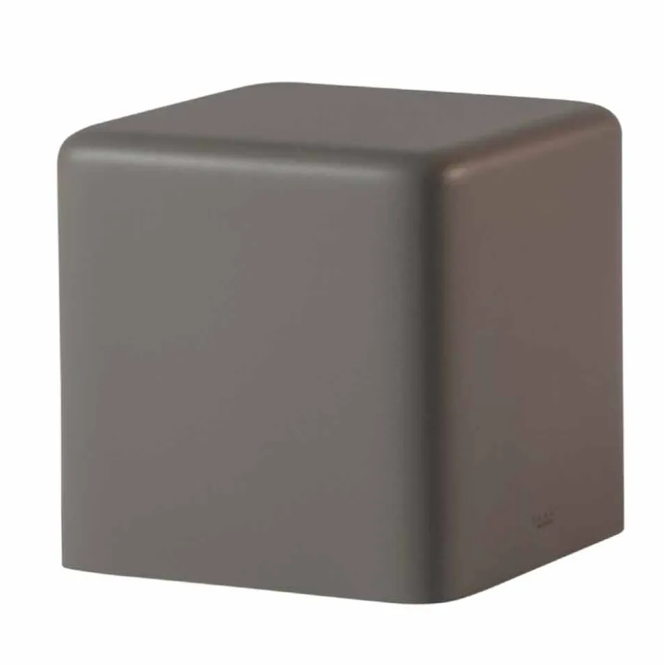 Sgabello a cubo morbido in poliuretano Slide Soft Cube made Italy