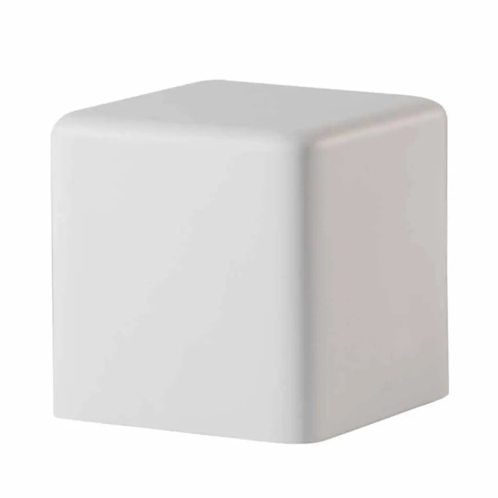 Sgabello a cubo morbido in poliuretano Slide Soft Cube made Italy