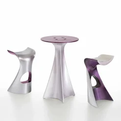 Sgabello Alto Design Moderno, in Polietilene - Koncord Next