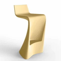 Sgabello bar per esterno design moderno Wing Vondom in polietilene