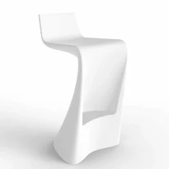 Sgabello bar per esterno design moderno Wing Vondom in polietilene