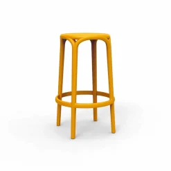 Sgabello da esterno Brooklyn by Vondom in polipropilene, H 76 cm, 4 pezzi