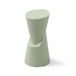 Sgabello da Esterno in Polietilene 7 Colorazioni Made in Italy - Cream