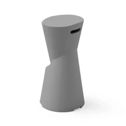 Sgabello da Esterno in Polietilene 7 Colorazioni Made in Italy - Cream