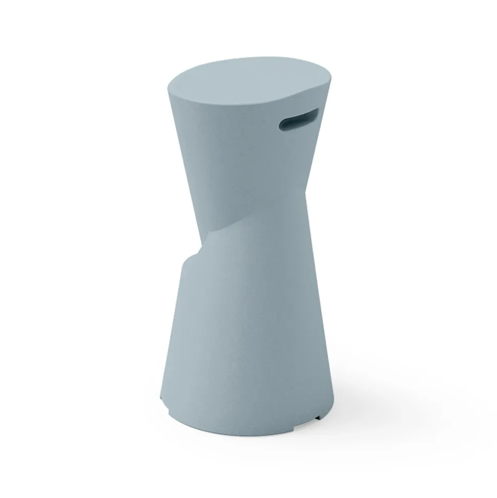 Sgabello da Esterno in Polietilene 7 Colorazioni Made in Italy - Cream