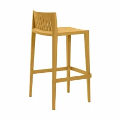 Sgabello da giardino H 87 cm Spritz Vondom in polipropilene,impilabile, 4 pezzi
