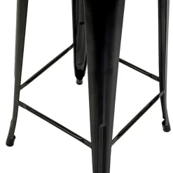 Sgabello da Interno e Esterno in Ferro Altezza 76 cm - Cancelleria