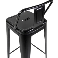 Sgabello da Interno e Esterno in Ferro Altezza 94 cm - Cancelleria