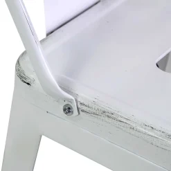 Sgabello da Interno e Esterno in Ferro Altezza 94 cm - Cancelleria