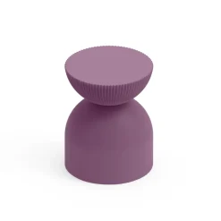 Sgabello da Soggiorno Realizzato in Polietilene di Diversi Colori - Loopy