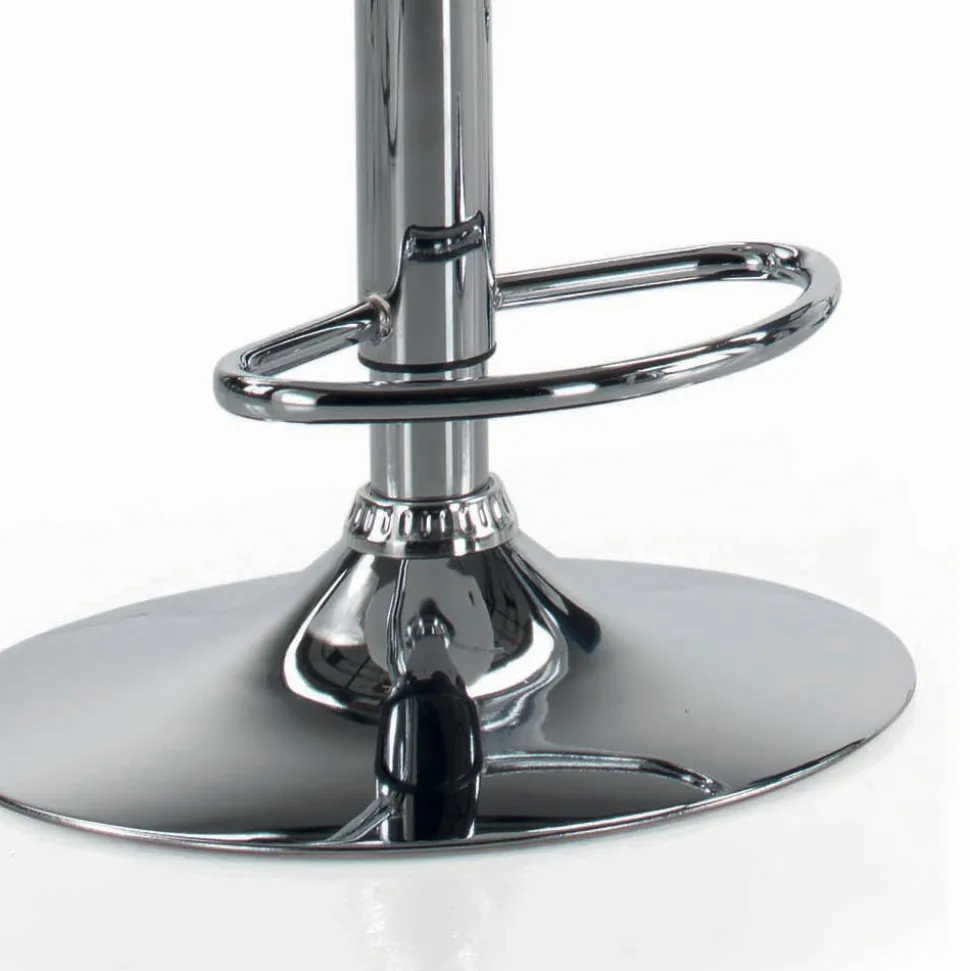 Sgabello Girevole con Schienale in Diverse Misure Made in Italy - Parma