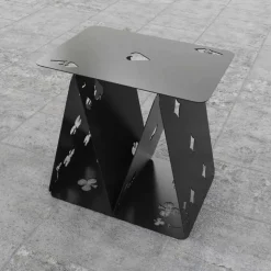 Sgabello – tavolino- portariviste ComeQuandoFuoriPiove Mabele, design multiuso