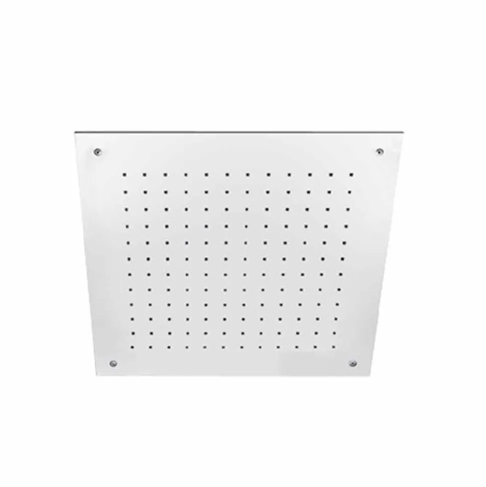 Soffione Doccia da Soffitto Monogetto in Acciaio Inox Made in Italy - Cauro