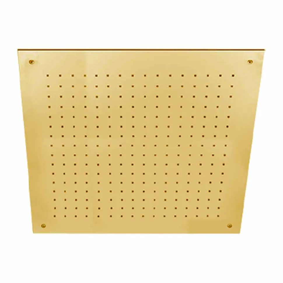 Soffione Doccia da Soffitto Monogetto in Acciaio Inox Made in Italy - Cauro